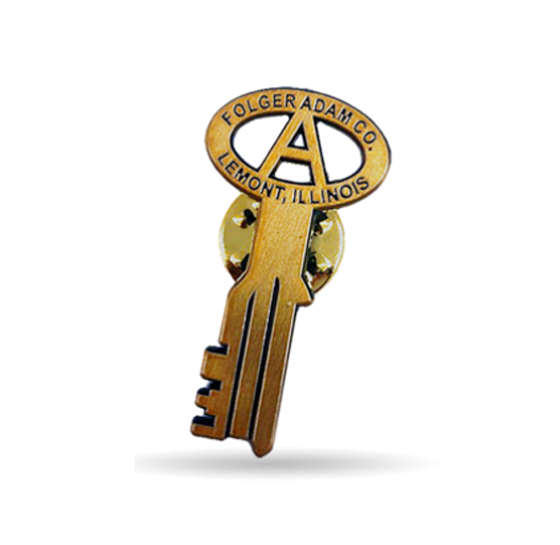 FOLGER ADAM CO. LAPEL PIN